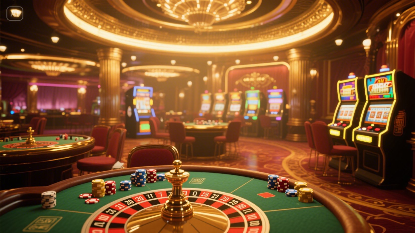 Casino DoubleU Casino desktop and mobile interfaces